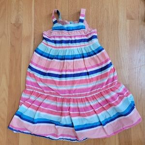 Gymboree striped girls maxi dress, Size 5T